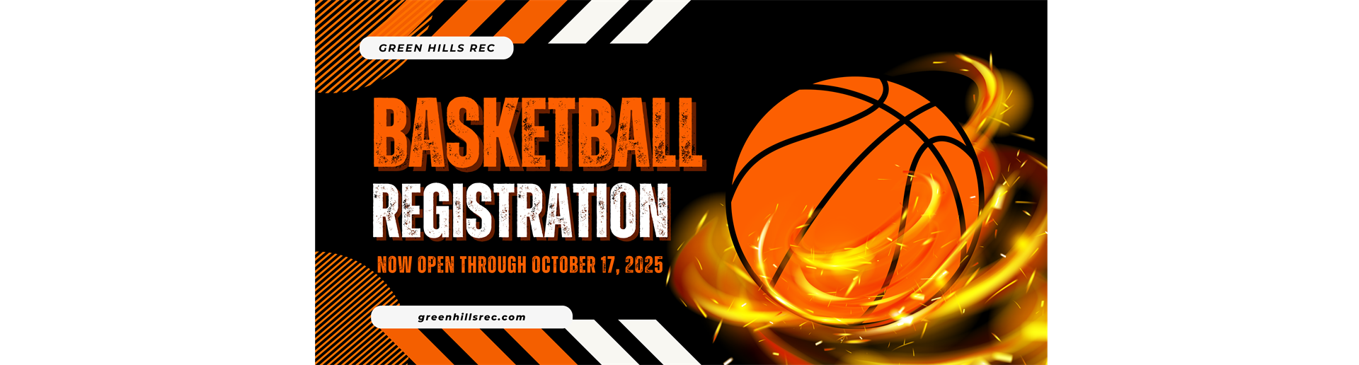 Basketball Registration now Open